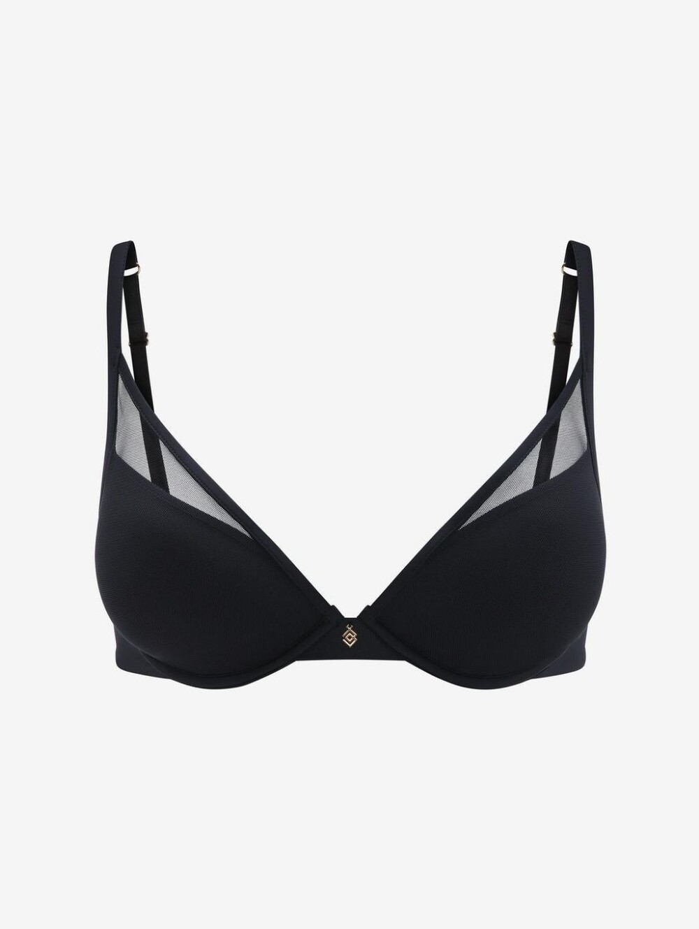 ThirdLove Uplift Plunge Black Mesh